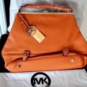 Michael Kors Large Chic Leather Tote